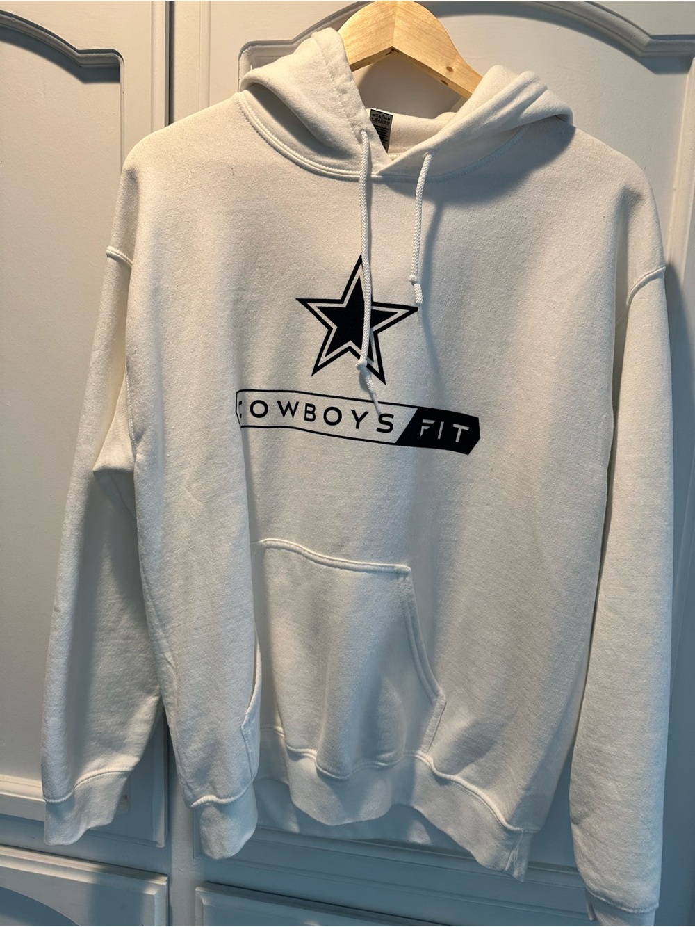 Dallas cowboys White hoodie